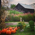 Season from a Barn in Ohio Royalty Free Stock Photo