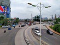 Season City Mall, Jakarta,Aerial view of the street vehicle