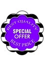 Season sale special best quality offer button web icon