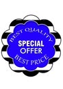 Season sale special best quality offer button web icon