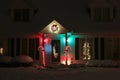 Seasonal house outdoor decoration.