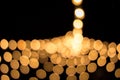 Bokeh of Christmastime Royalty Free Stock Photo