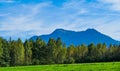 Alpine Landscape Traunstein Germany in Autumn Royalty Free Stock Photo