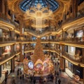 Seasonal Spectacle: Grand Christmas at the Mall