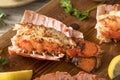 Seasoned Baked Lobster Tails