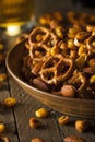 Seasoned Pub Snack Mix Royalty Free Stock Photo