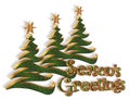 Seasons Greetings Christmas Trees