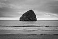 Seastack rock in the Oregon Pacific Ocean