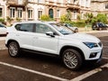 Seat Ateca SUV parked in French City