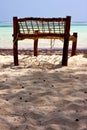 Seat deck beach rope