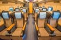 Seat of E6 Series Shinkansen