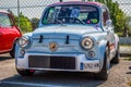 SEAT FIAT 600 Abarth in Circuit de Barcelona, Catalonia, Spain. Royalty Free Stock Photo