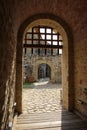 The Seat Fortress of Suceava - The main entrance gate