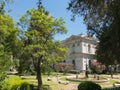 Seat of Santiago of the National Congress of Chile, in the center of Santiago de Chile. Chile. Royalty Free Stock Photo