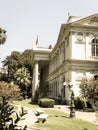 Seat of Santiago of the National Congress of Chile, in the center of Santiago de Chile. Chile. Royalty Free Stock Photo