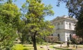 Seat of Santiago of the National Congress of Chile, in the center of Santiago de Chile. Chile Royalty Free Stock Photo