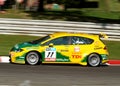 SEAT TDI BTCC Car Plato Royalty Free Stock Photo