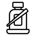 Seatbelt icon outline vector. Accident drive