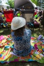 Winnipeg Folk Festival Goer 2019 Royalty Free Stock Photo