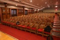 cinema or theatre scene of seats a view from stage Royalty Free Stock Photo