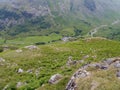 Seathwaite viewed from above, Lake District