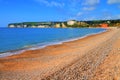 Seaton Devon beach on Jurassic Coast England UK Royalty Free Stock Photo