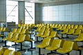 Seats at the airport