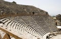 Seats and diazoma in the Antic Theatre Royalty Free Stock Photo