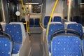 Seats inside Dubai RTA bus