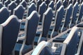 Seats in lecture hall Royalty Free Stock Photo