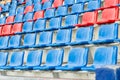 Seats in stadium