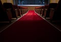 Seats in a theater and opera