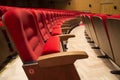 Seats in a theater and opera Royalty Free Stock Photo