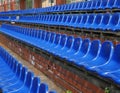 Seats in the tribunes Royalty Free Stock Photo