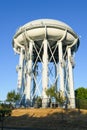 Magnolia elevated one million gallon water tank on steel support legs
