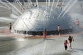 Seattle Center International Fountain Royalty Free Stock Photo