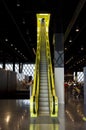 Seattle Central Library interiors escalator