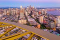 Seattle city downtown skyline cityscape in Washington State,  USA Royalty Free Stock Photo