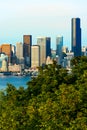 Seattle City skyline across Puget Sound