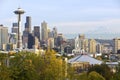 Seattle downtown modern buildings skyline. Royalty Free Stock Photo