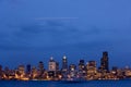 Seattle dusk skyline