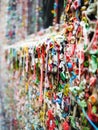 Seattle Gum Wall close up Royalty Free Stock Photo