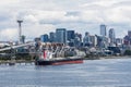 Seattle Harbor Summer Royalty Free Stock Photo