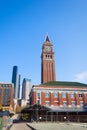 Seattle King Street Station with clock tower, USA Royalty Free Stock Photo