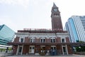 Seattle King Street Train Station Royalty Free Stock Photo