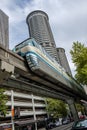 Seattle monorail Royalty Free Stock Photo