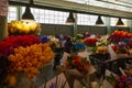 Seattle pike place public market flower stand