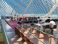 Seattle Public Library Interior Royalty Free Stock Photo