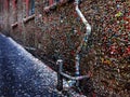 Seattle's Famous Gum Wall Royalty Free Stock Photo