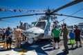 Seattle Seafair tourist on the USS Boxer